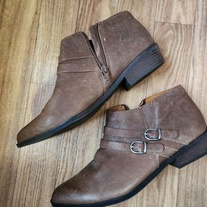 Women's Lucky Brand Jofeen Leather Booties